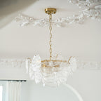 Pavren Glass Chandelier-Moonnatur