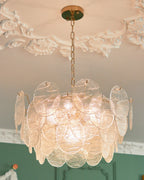 Pavren Glass Chandelier-Moonnatur