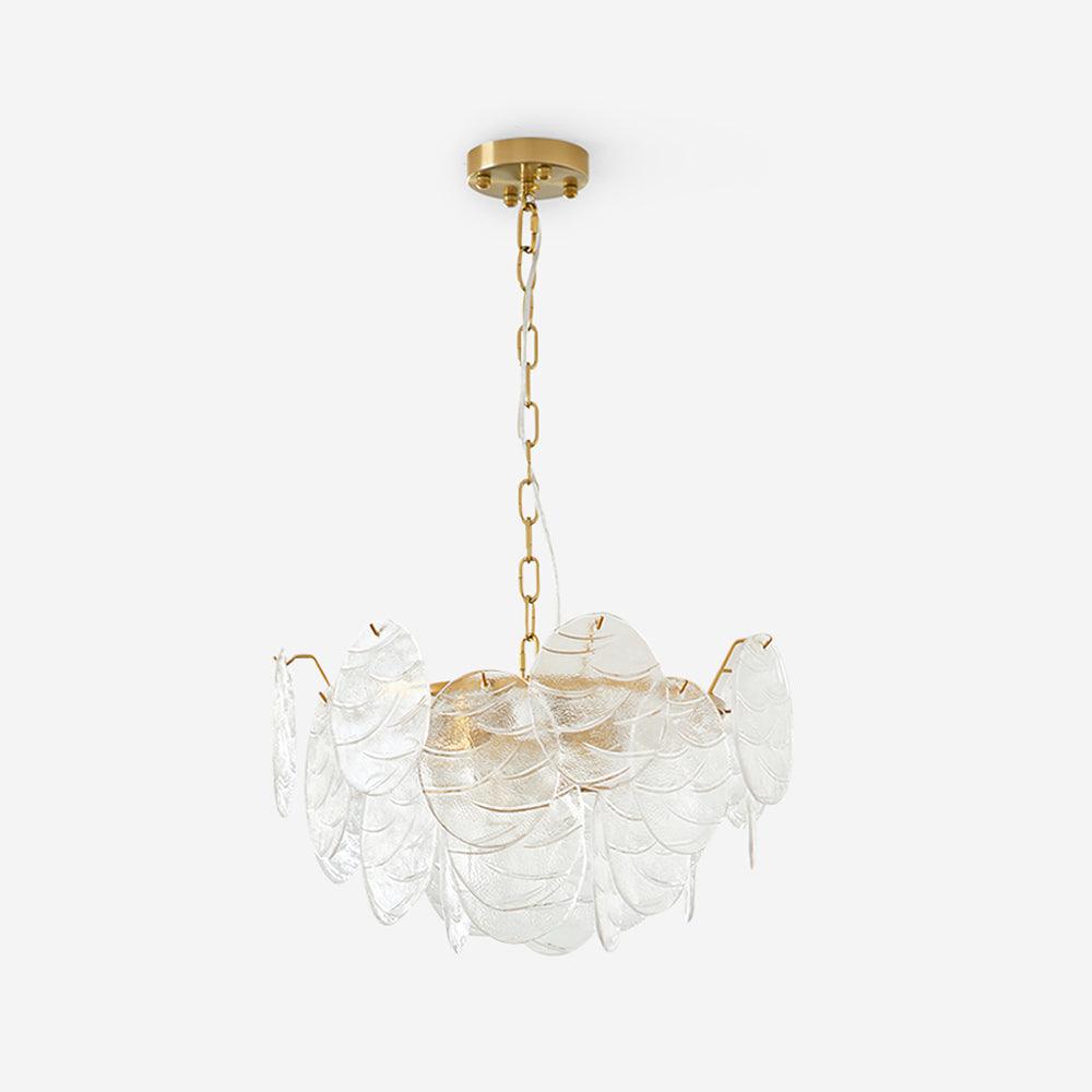 Pavren Glass Chandelier-Moonnatur