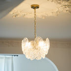 Pavren Glass Chandelier-Moonnatur