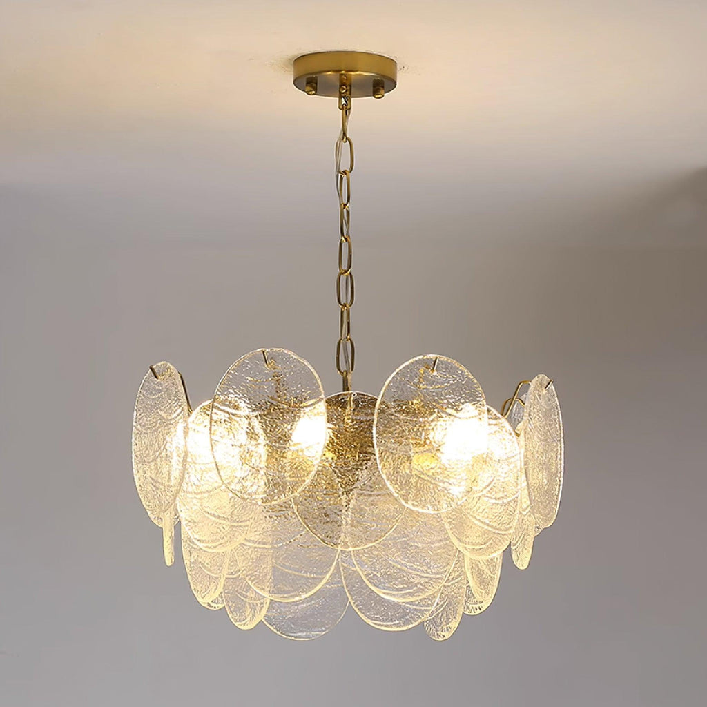 Pavren Glass Chandelier-Moonnatur