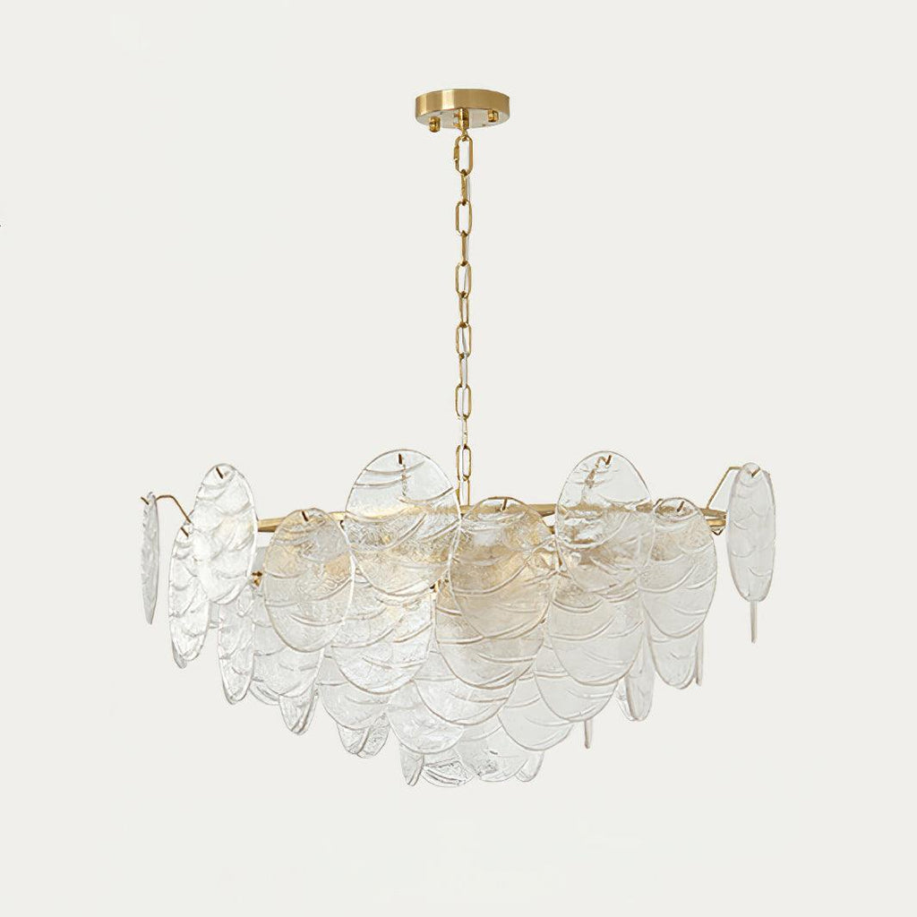Pavren Glass Chandelier-Moonnatur