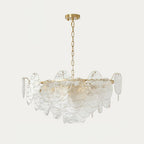 Pavren Glass Chandelier-Moonnatur