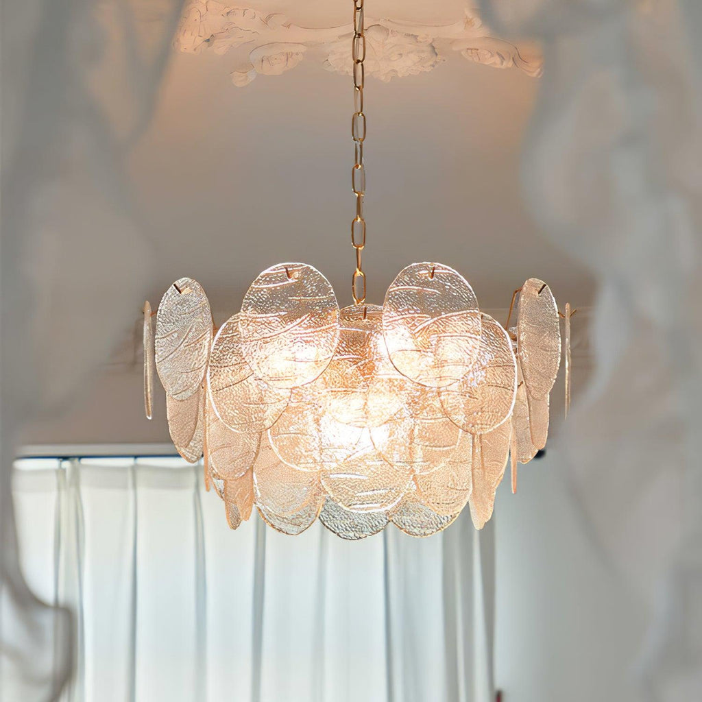 Pavren Glass Chandelier-Moonnatur