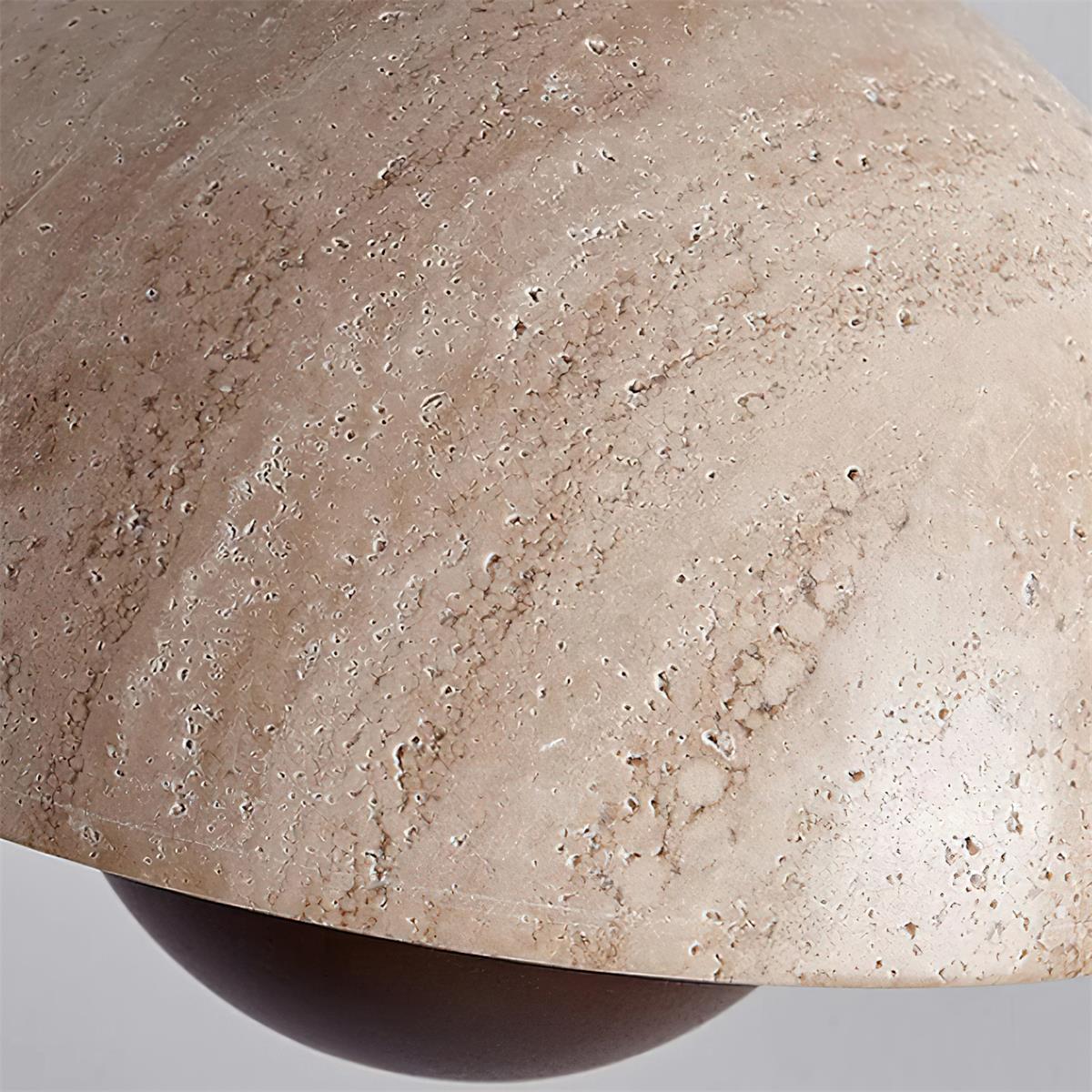Meldenenna Travertine Pendant Light-Moonnatur