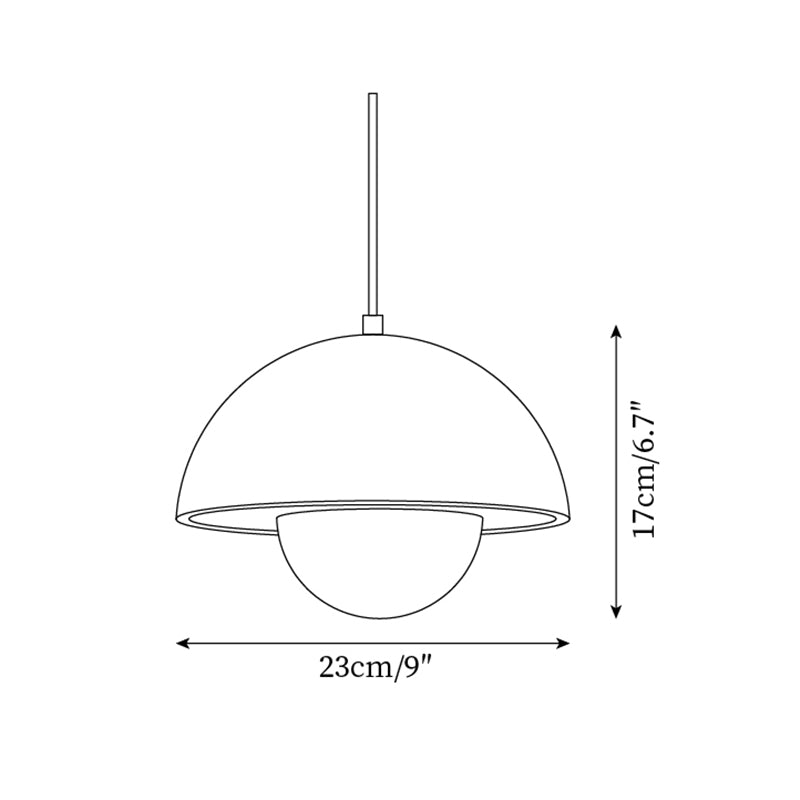 Meldenenna Travertine Pendant Light-Moonnatur