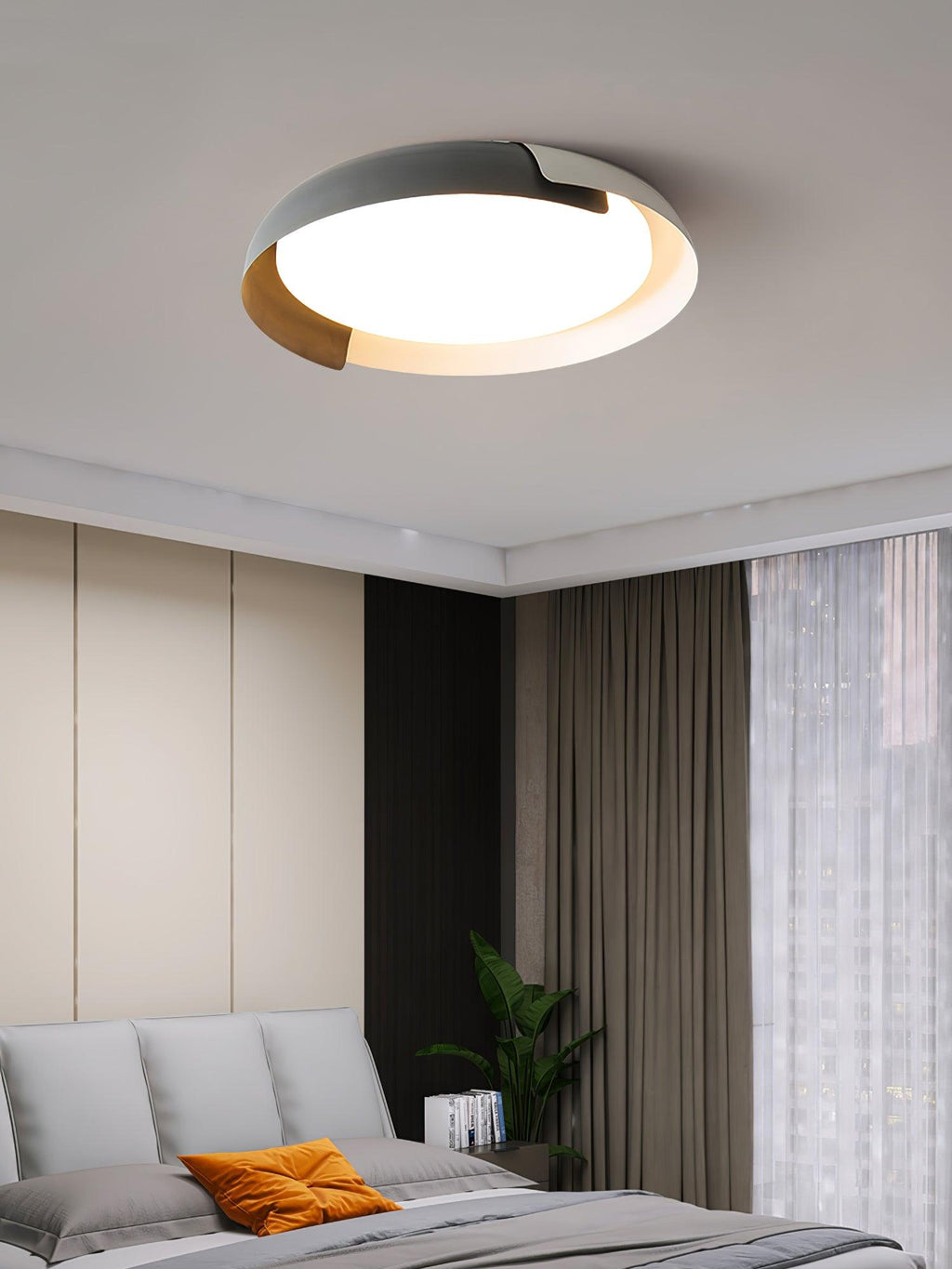Ivorelle Acrylic Ceiling Light-Moonnatur
