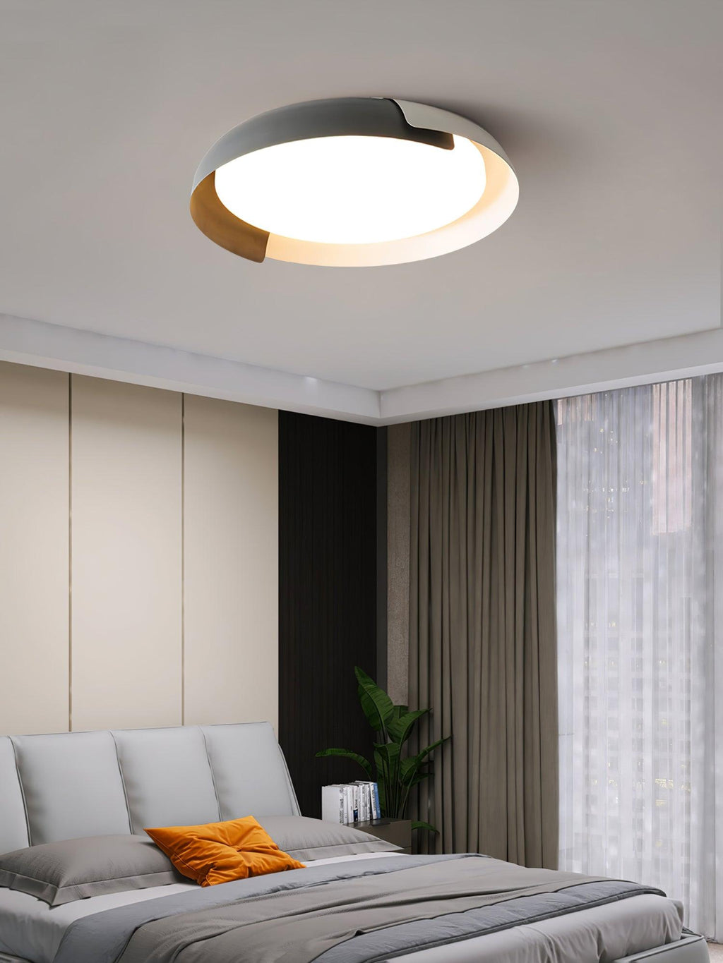 Ivorelle Acrylic Ceiling Light-Moonnatur