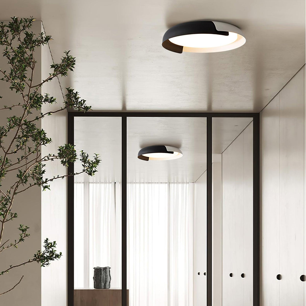 Ivorelle Acrylic Ceiling Light-Moonnatur
