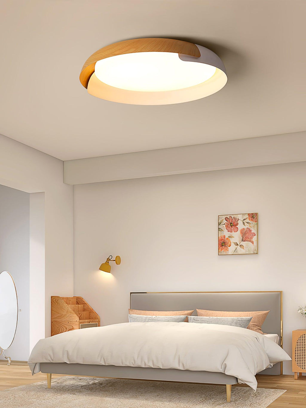 Ivorelle Acrylic Ceiling Light-Moonnatur