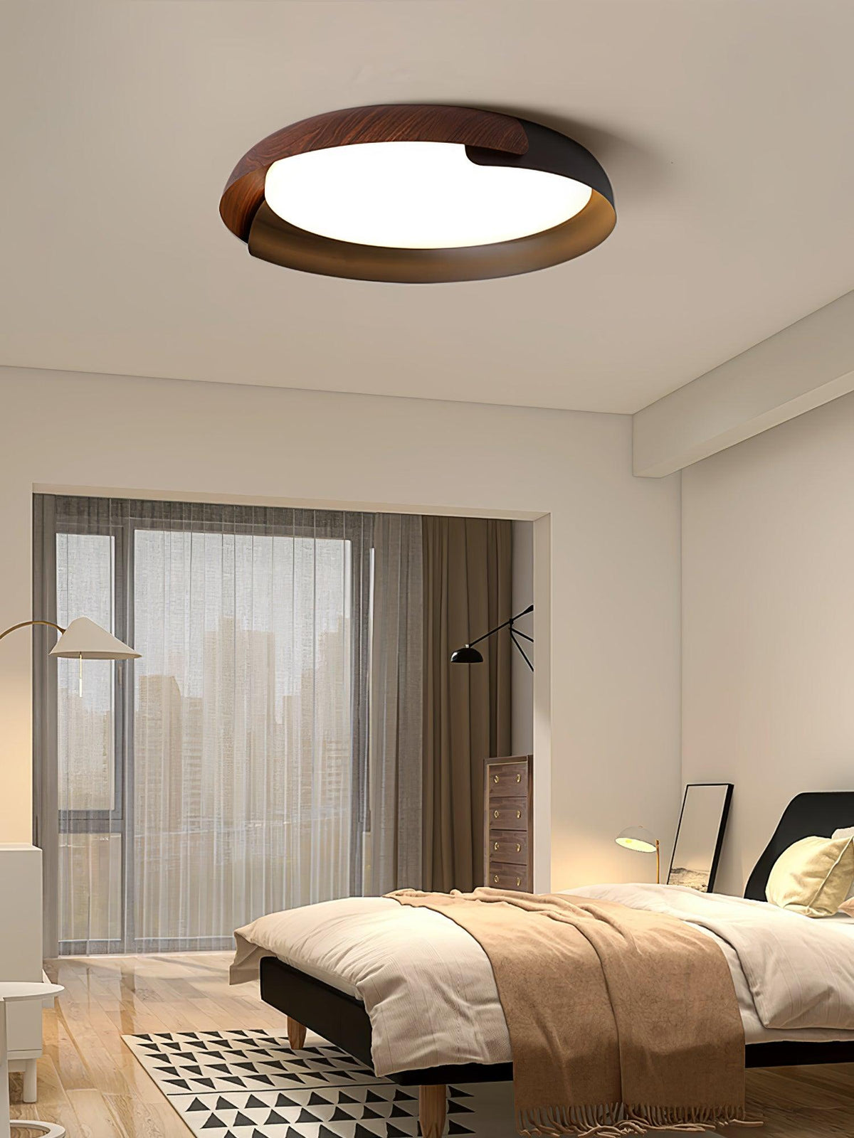 Ivorelle Acrylic Ceiling Light-Moonnatur