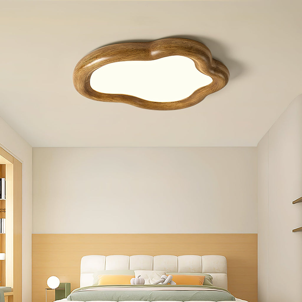 Nardenorie Resin Ceiling Light-Moonnatur