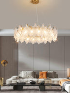 Sorrelenelle Glass Chandelier-Moonnatur