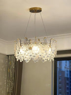 Sorrelenelle Glass Chandelier-Moonnatur