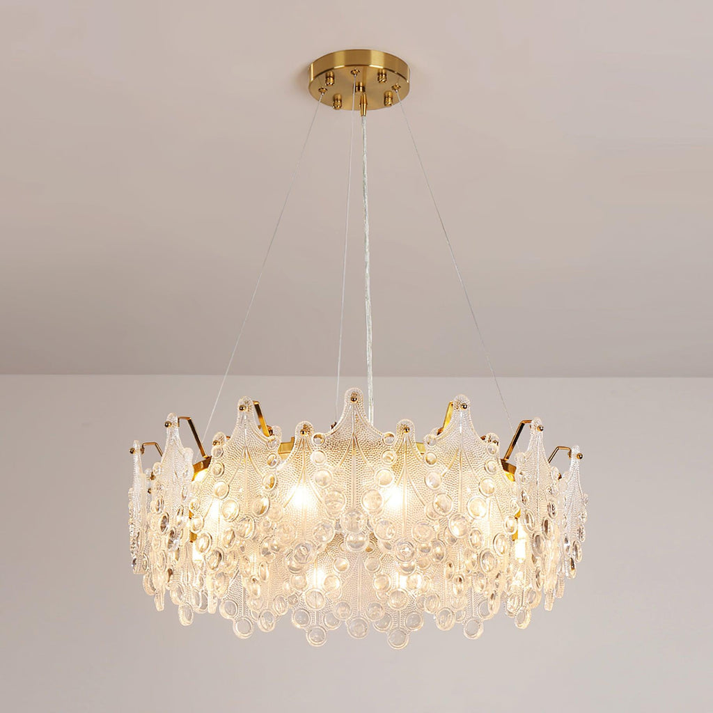 Sorrelenelle Glass Chandelier-Moonnatur