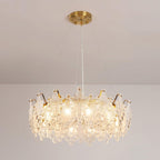 Sorrelenelle Glass Chandelier-Moonnatur