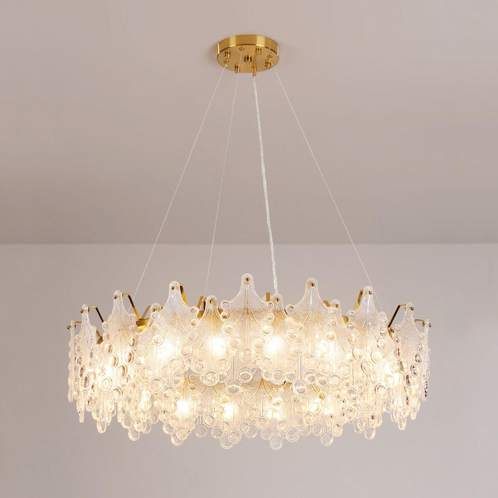 Sorrelenelle Glass Chandelier-Moonnatur