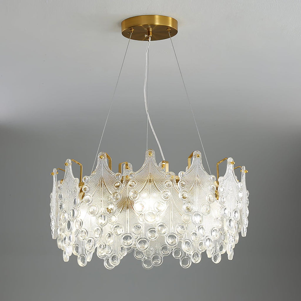 Sorrelenelle Glass Chandelier-Moonnatur