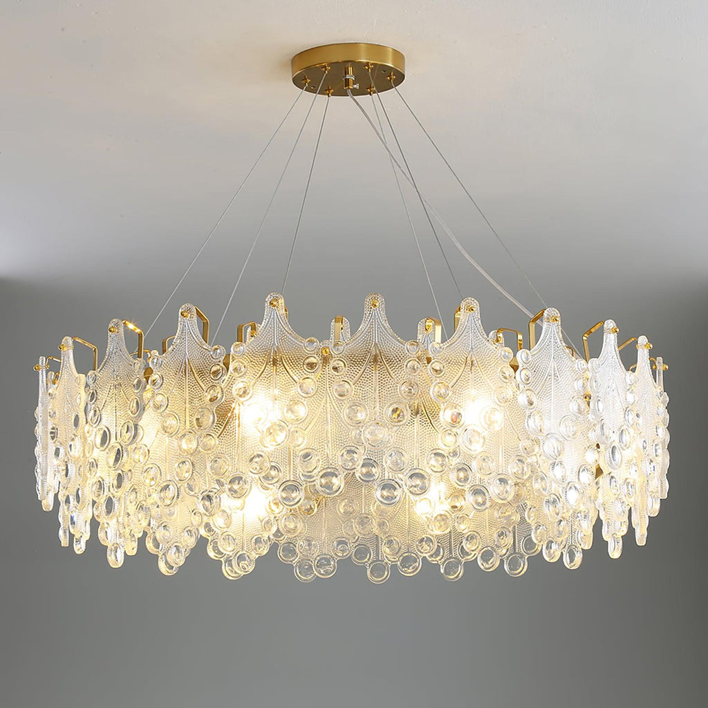 Sorrelenelle Glass Chandelier-Moonnatur