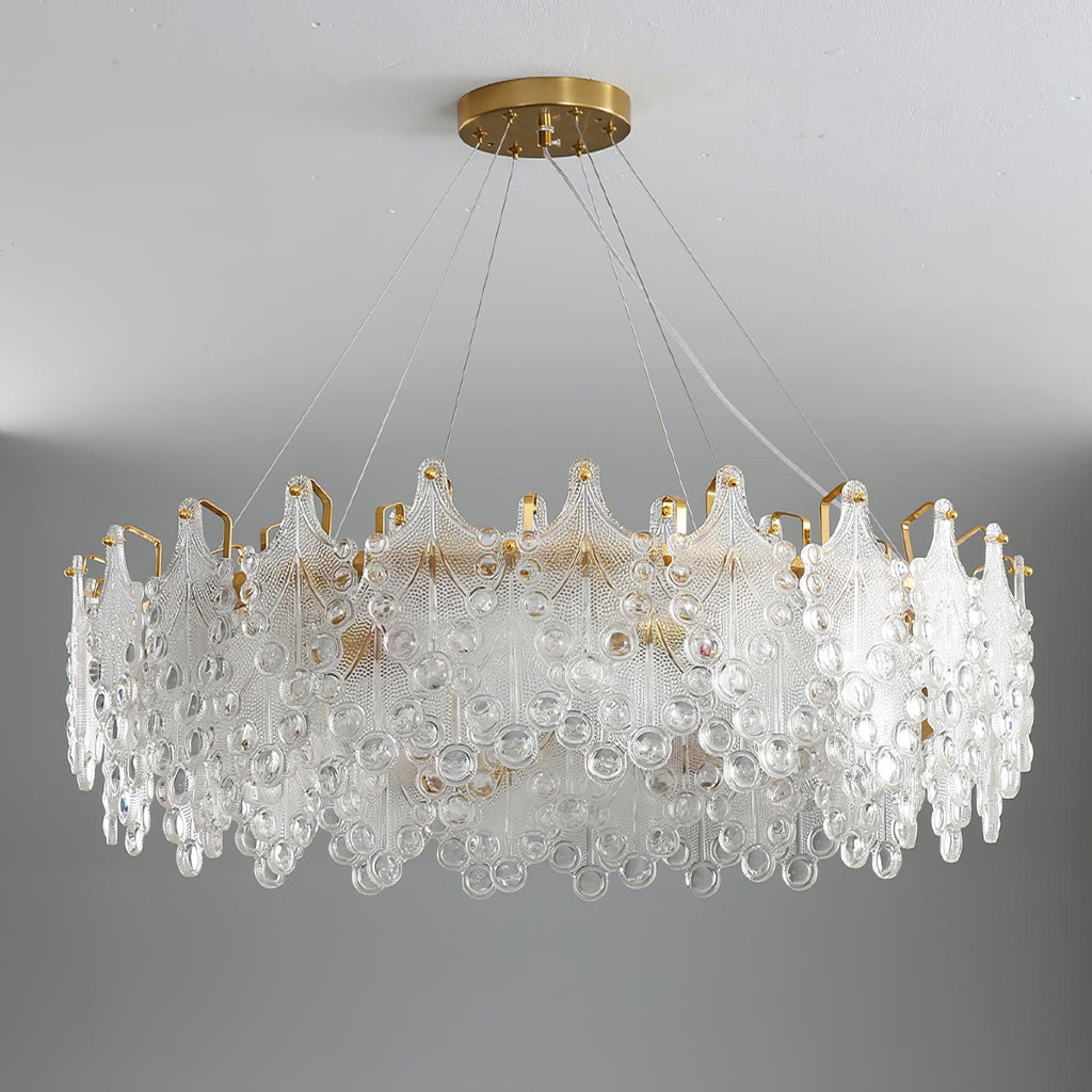 Sorrelenelle Glass Chandelier-Moonnatur