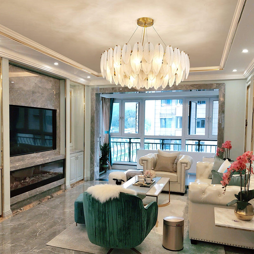 Sorrelenelle Glass Chandelier-Moonnatur