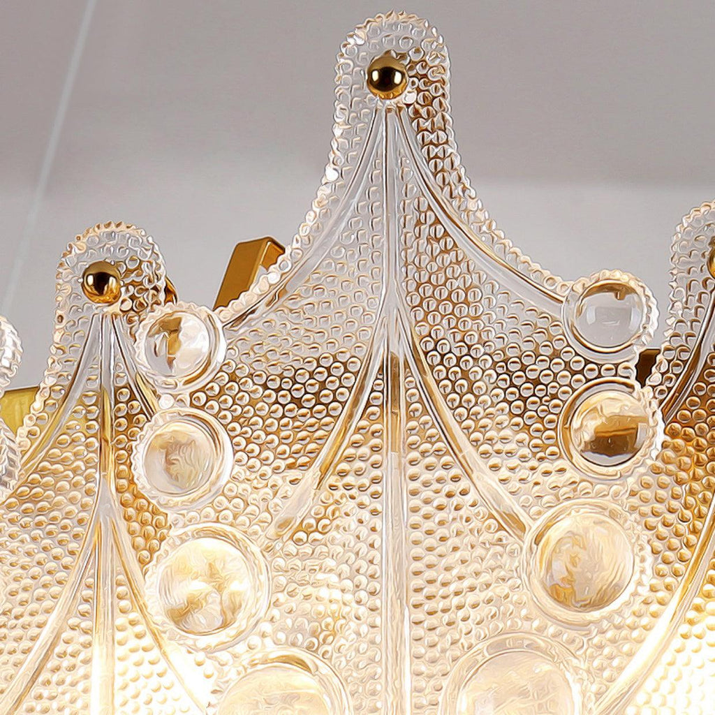 Sorrelenelle Glass Chandelier-Moonnatur