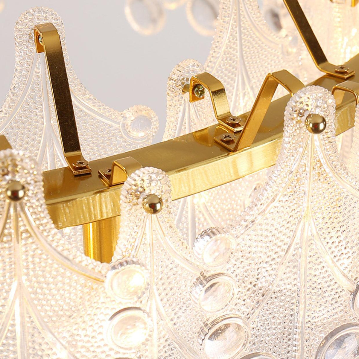 Sorrelenelle Glass Chandelier-Moonnatur