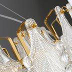 Sorrelenelle Glass Chandelier-Moonnatur