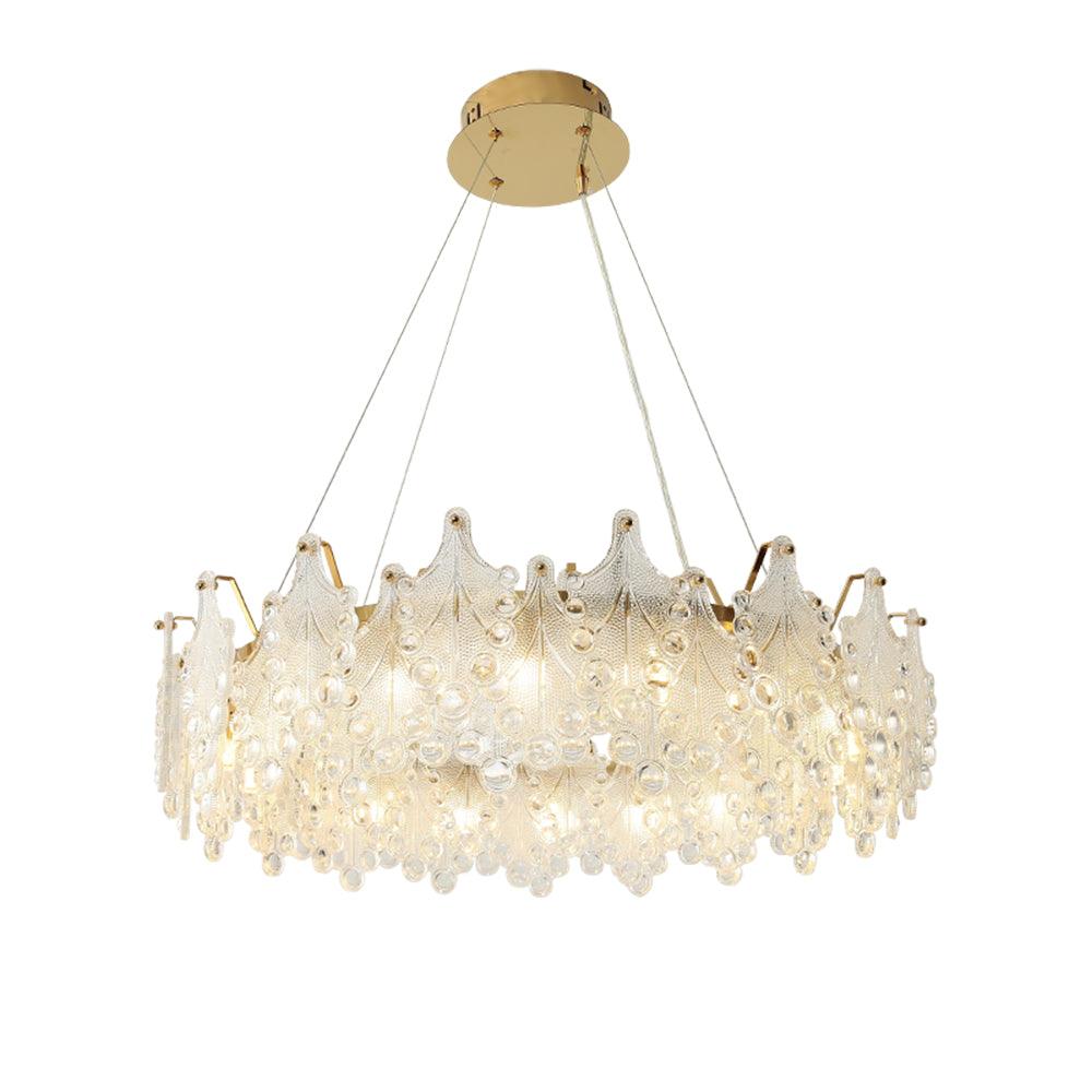 Sorrelenelle Glass Chandelier-Moonnatur