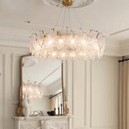 Sorrelenelle Glass Chandelier-Moonnatur