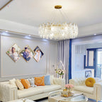 Sorrelenelle Glass Chandelier-Moonnatur