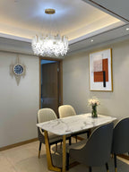 Sorrelenelle Glass Chandelier-Moonnatur