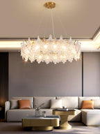 Sorrelenelle Glass Chandelier-Moonnatur