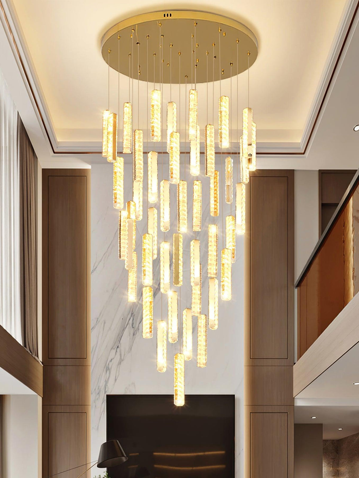 Baldenis Crystal Chandelier-Moonnatur