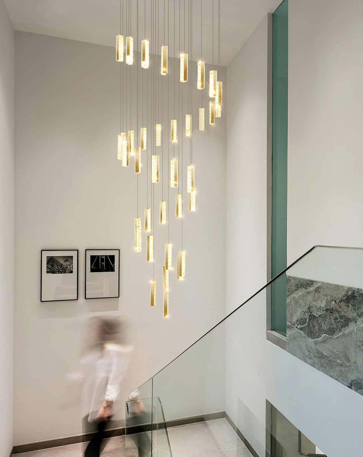 Baldenis Crystal Chandelier-Moonnatur