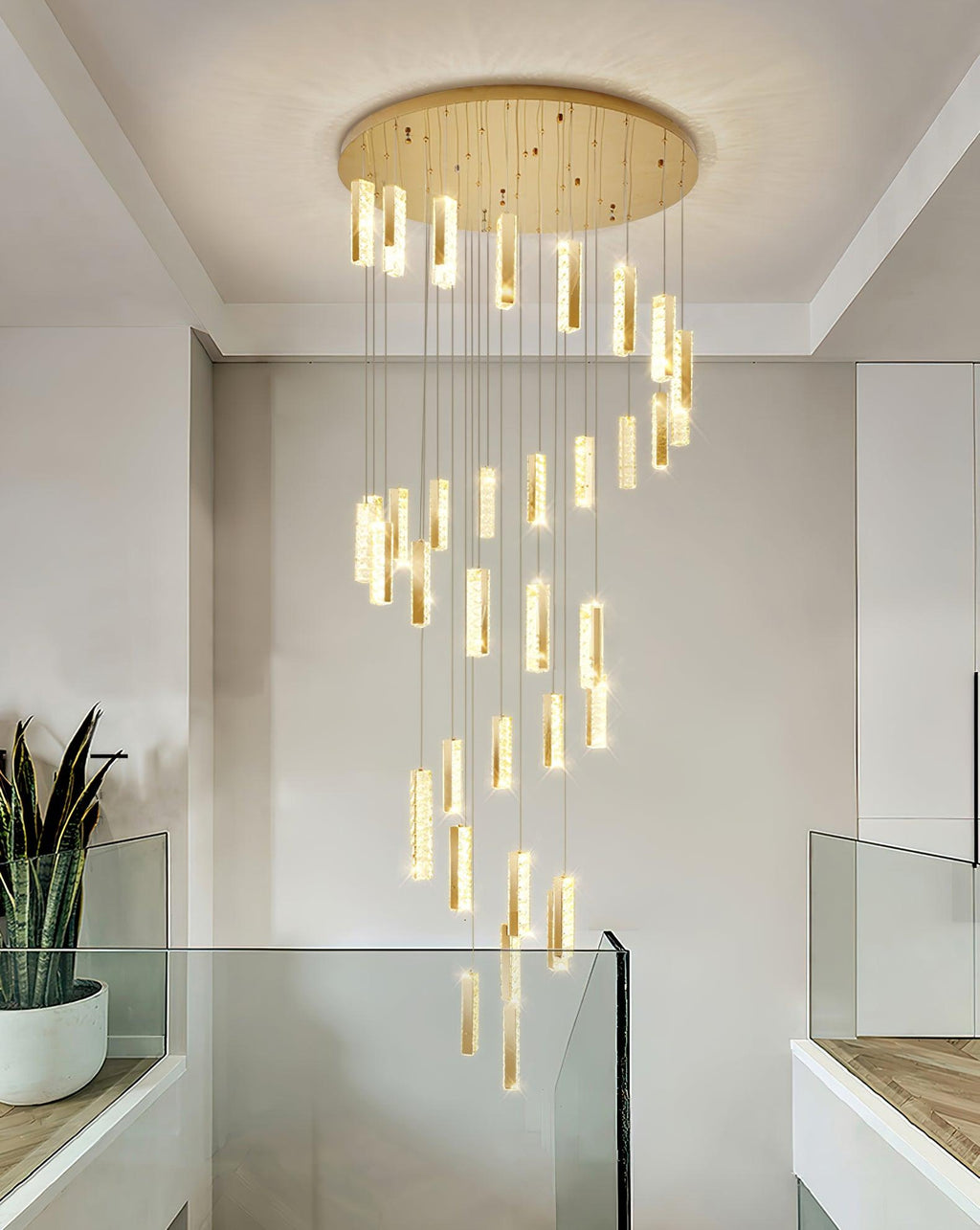 Baldenis Crystal Chandelier-Moonnatur