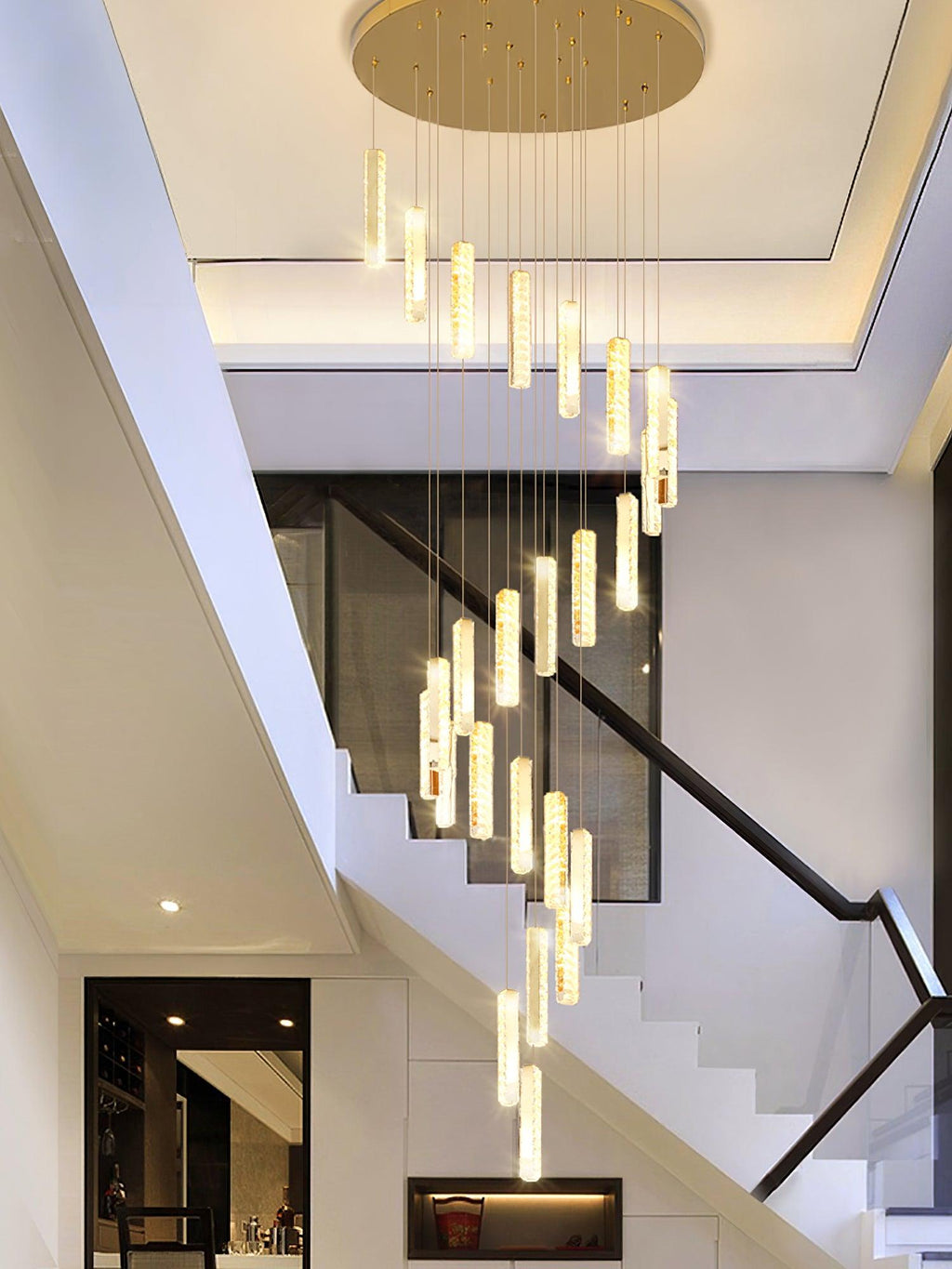 Baldenis Crystal Chandelier-Moonnatur
