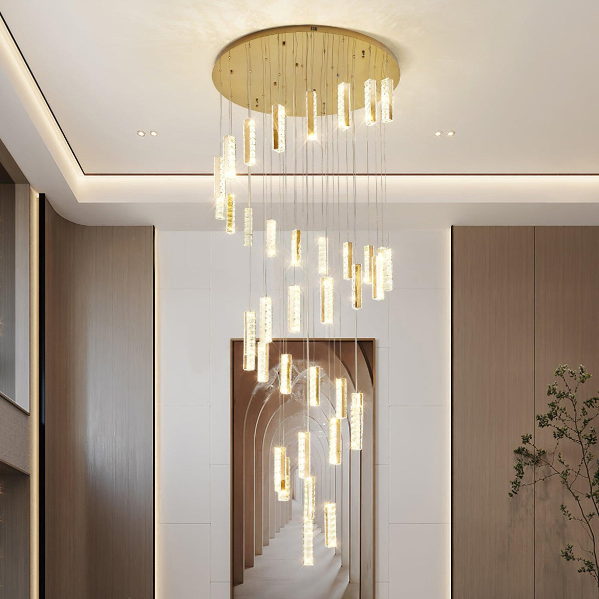 Baldenis Crystal Chandelier-Moonnatur