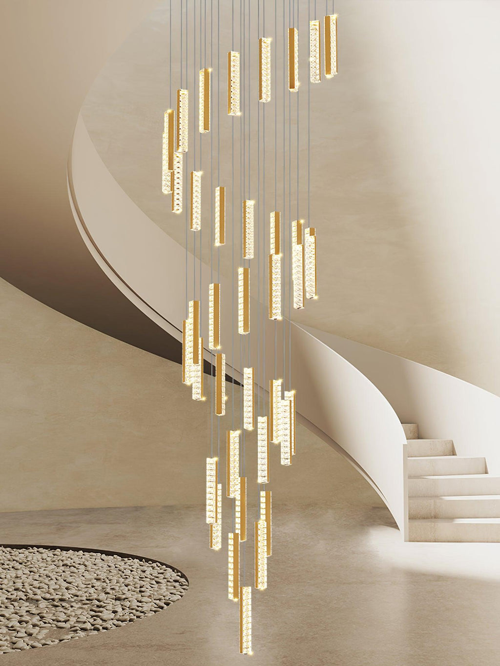 Baldenis Crystal Chandelier-Moonnatur