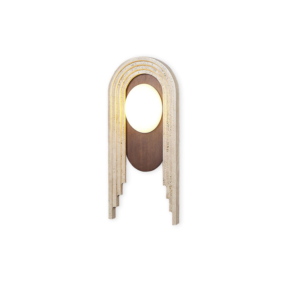 Cardelash Travertine Wall Light-Moonnatur
