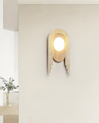 Cardelash Travertine Wall Light-Moonnatur