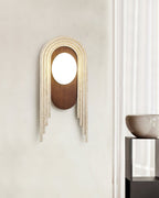Cardelash Travertine Wall Light-Moonnatur