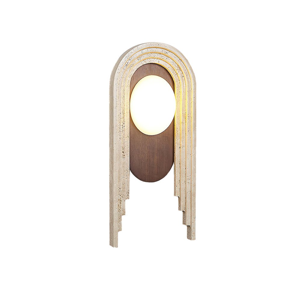 Cardelash Travertine Wall Light-Moonnatur