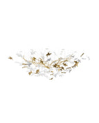 Tavora Glass Chandelier-Moonnatur