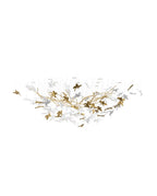 Tavora Glass Chandelier-Moonnatur