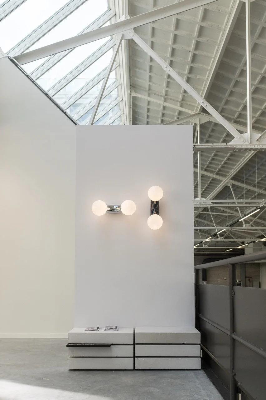 Kestora Glass Wall Light-Moonnatur