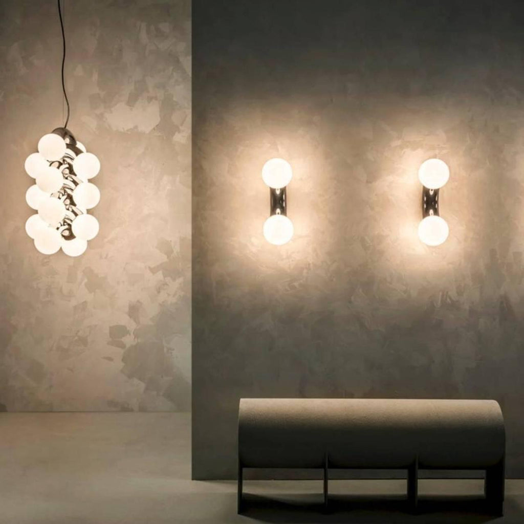 Kestora Glass Wall Light-Moonnatur