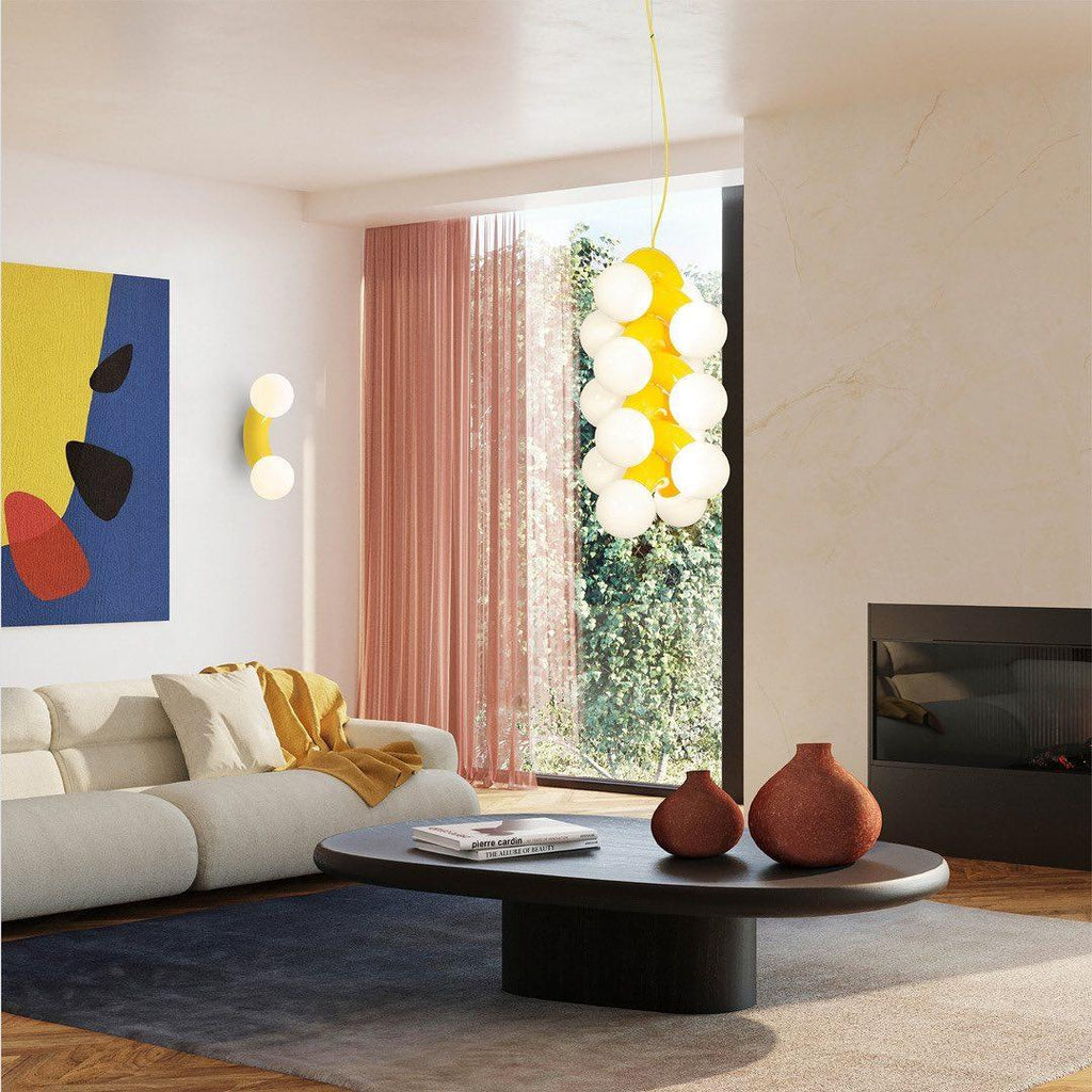 Kestora Glass Wall Light-Moonnatur