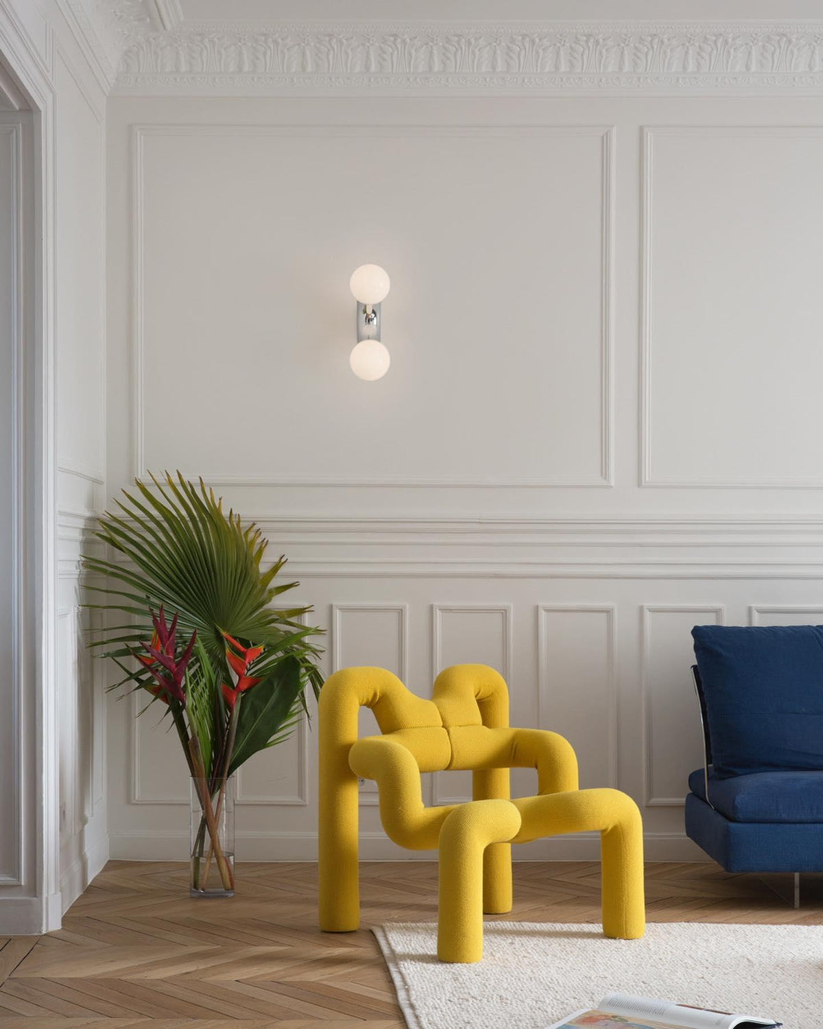 Kestora Glass Wall Light-Moonnatur