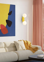 Kestora Glass Wall Light-Moonnatur